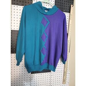 Vintage Graff Californiawear Colorblock Sweater